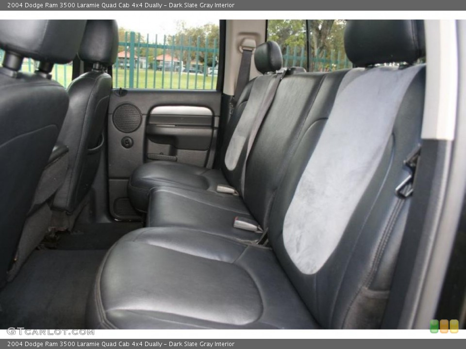 Dark Slate Gray Interior Photo for the 2004 Dodge Ram 3500 Laramie Quad Cab 4x4 Dually #45740762