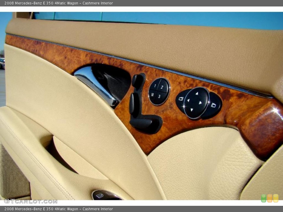 Cashmere Interior Controls for the 2008 Mercedes-Benz E 350 4Matic Wagon #45741118