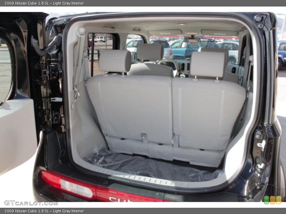 Light Gray Interior Trunk for the 2009 Nissan Cube 1.8 SL #45742062
