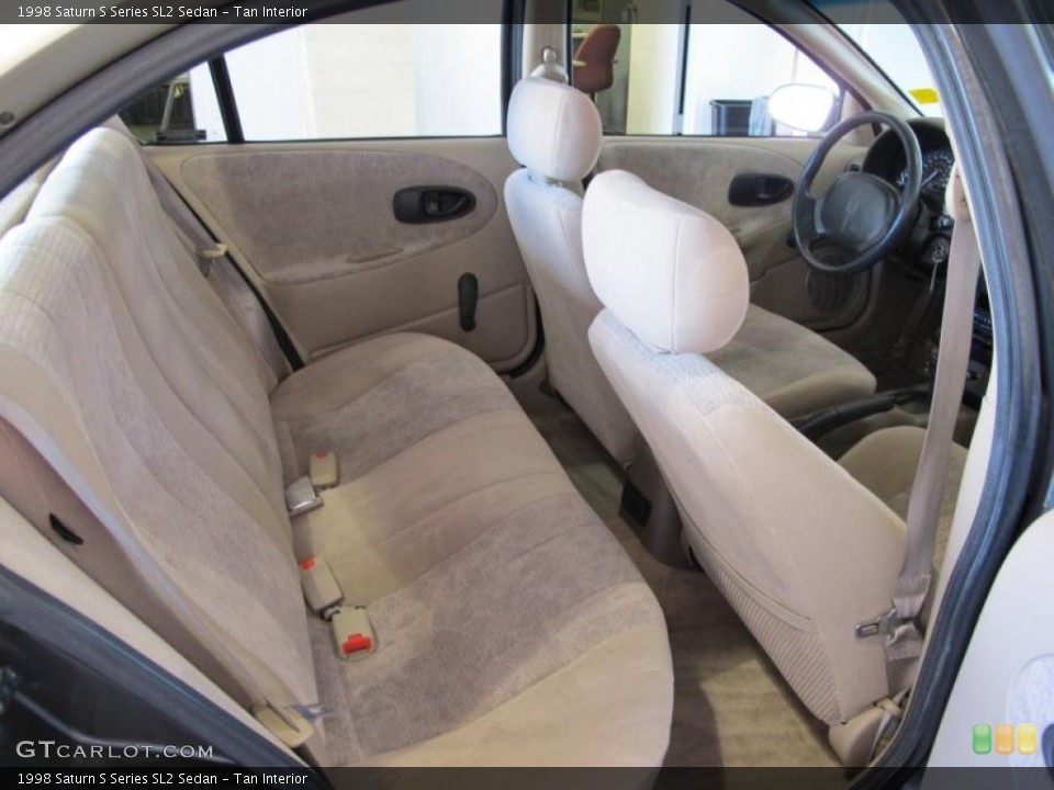 Tan Interior Photo for the 1998 Saturn S Series SL2 Sedan #45742866