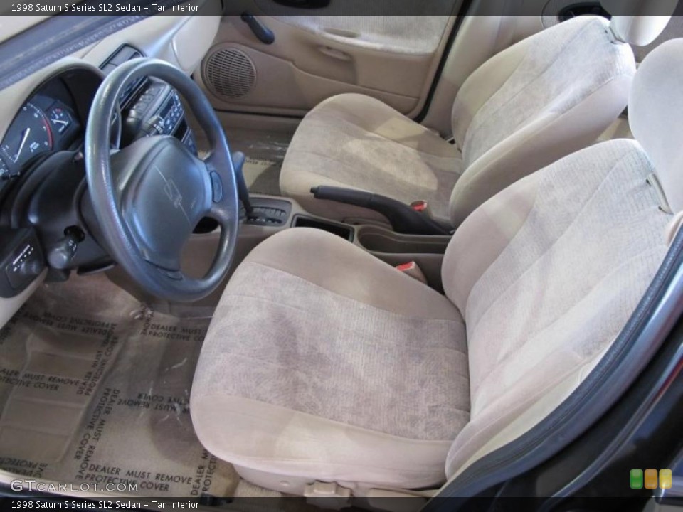 Tan Interior Photo for the 1998 Saturn S Series SL2 Sedan #45742894
