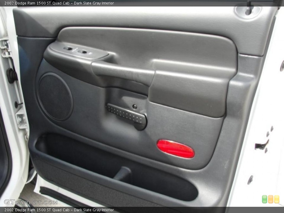 Dark Slate Gray Interior Door Panel for the 2002 Dodge Ram 1500 ST Quad Cab #45744470