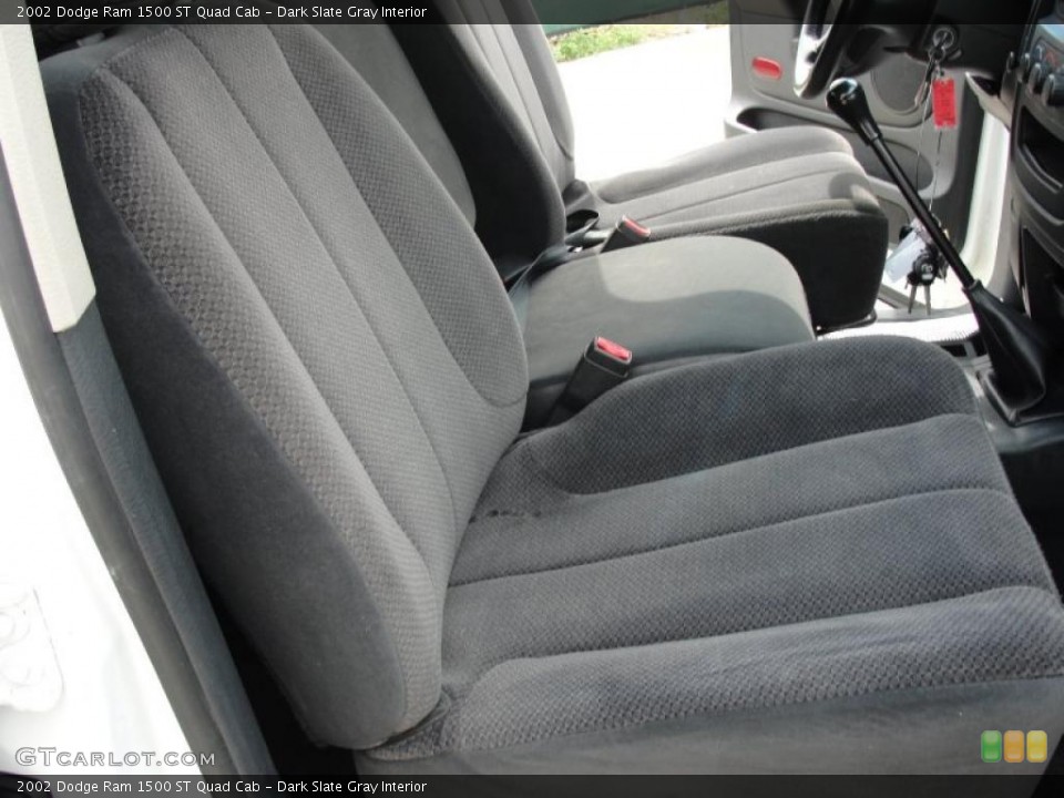 Dark Slate Gray Interior Photo for the 2002 Dodge Ram 1500 ST Quad Cab #45744494