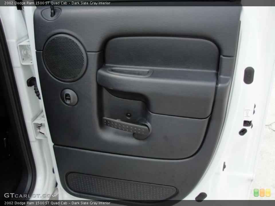 Dark Slate Gray Interior Door Panel for the 2002 Dodge Ram 1500 ST Quad Cab #45744502