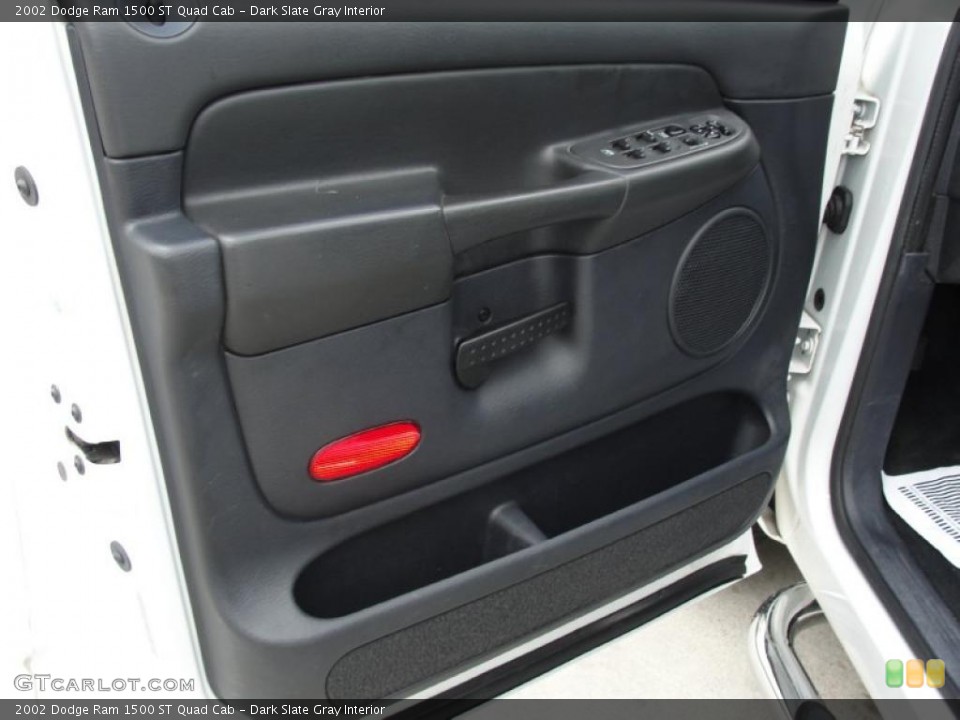 Dark Slate Gray Interior Door Panel for the 2002 Dodge Ram 1500 ST Quad Cab #45744522