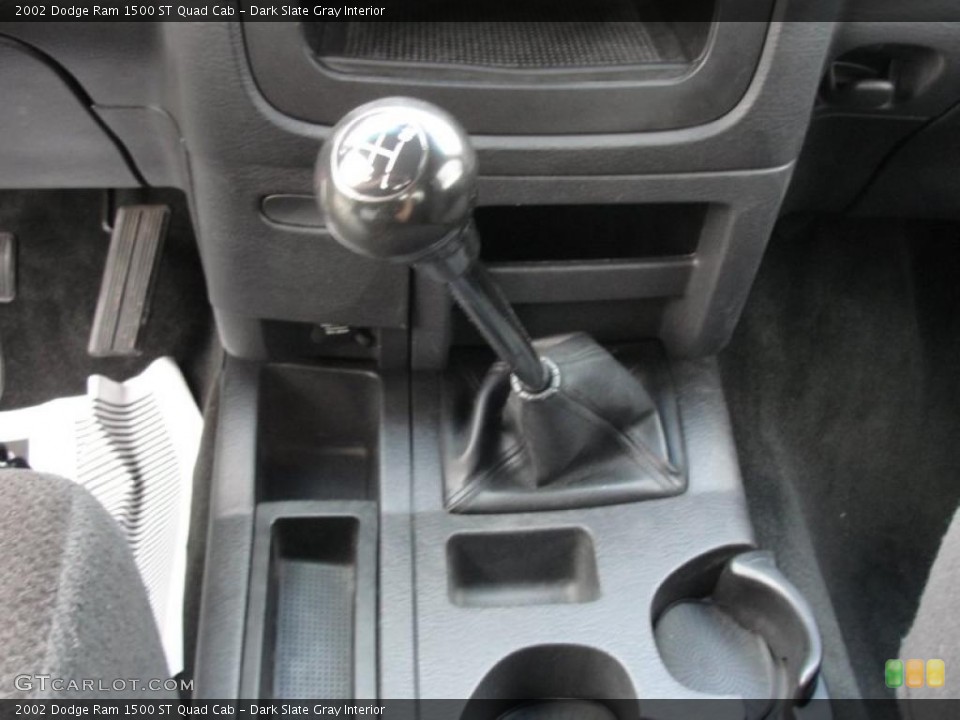 Dark Slate Gray Interior Transmission for the 2002 Dodge Ram 1500 ST Quad Cab #45744550