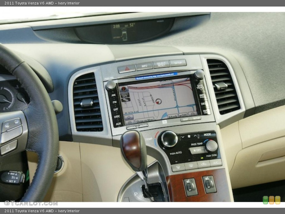 Ivory Interior Controls for the 2011 Toyota Venza V6 AWD #45747441