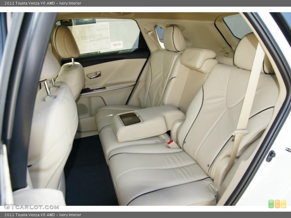 Ivory Interior Photo for the 2011 Toyota Venza V6 AWD #45747993