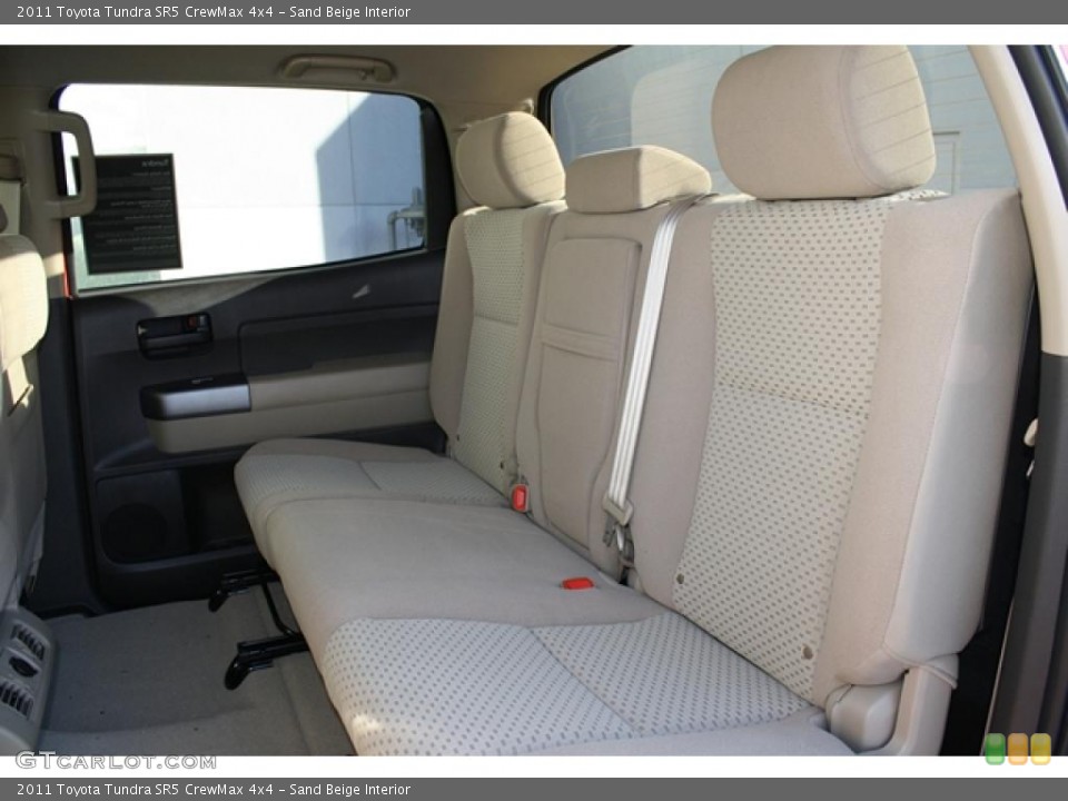 Sand Beige Interior Photo for the 2011 Toyota Tundra SR5 CrewMax 4x4 #45749026