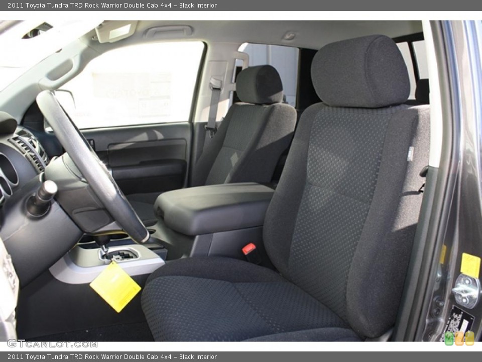 Black Interior Photo for the 2011 Toyota Tundra TRD Rock Warrior Double Cab 4x4 #45749058