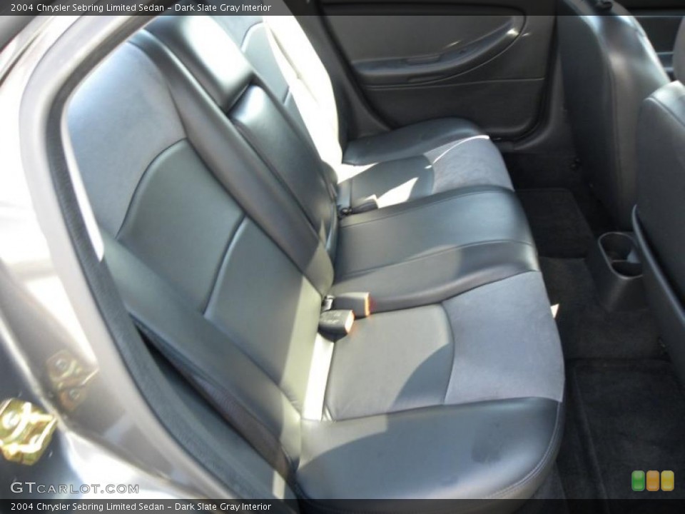Dark Slate Gray Interior Photo for the 2004 Chrysler Sebring Limited Sedan #45750554