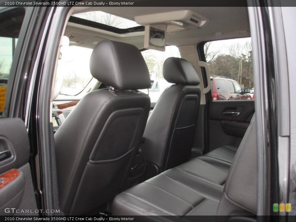 Ebony Interior Photo for the 2010 Chevrolet Silverado 3500HD LTZ Crew Cab Dually #45752574