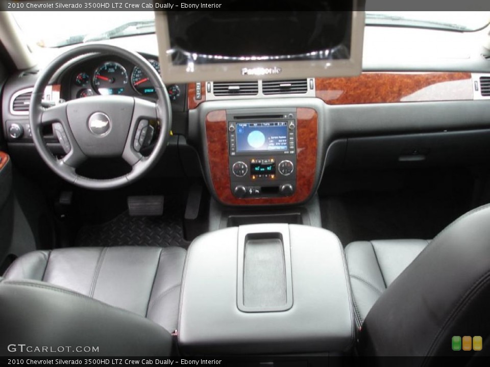 Ebony Interior Dashboard for the 2010 Chevrolet Silverado 3500HD LTZ Crew Cab Dually #45752582
