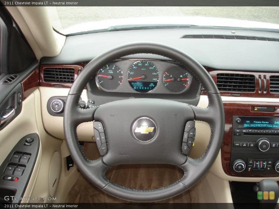 Neutral Interior Steering Wheel for the 2011 Chevrolet Impala LT #45752902