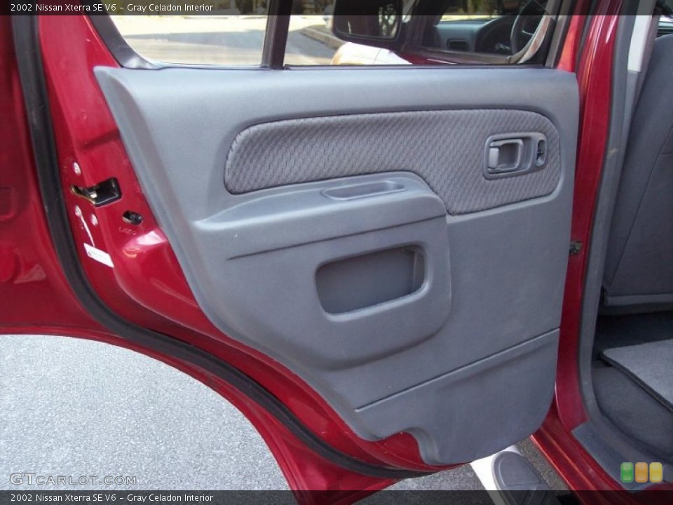 Gray Celadon Interior Door Panel for the 2002 Nissan Xterra SE V6 #45752986
