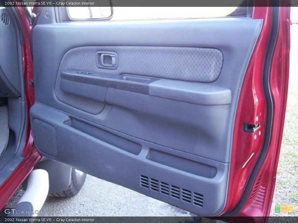 Gray Celadon Interior Door Panel for the 2002 Nissan Xterra SE V6 #45753034