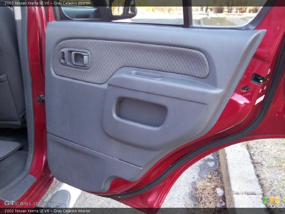 Gray Celadon Interior Door Panel for the 2002 Nissan Xterra SE V6 #45753046