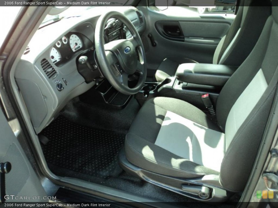 Medium Dark Flint Interior Photo for the 2006 Ford Ranger Sport SuperCab #45754578