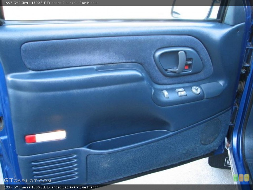 Blue Interior Door Panel for the 1997 GMC Sierra 1500 SLE Extended Cab 4x4 #45754826