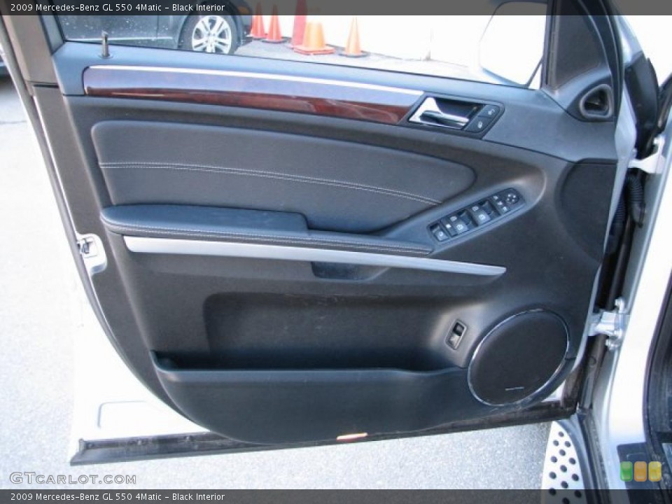 Black Interior Door Panel for the 2009 Mercedes-Benz GL 550 4Matic #45754950