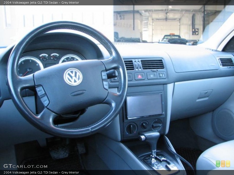 Grey Interior Dashboard for the 2004 Volkswagen Jetta GLS TDI Sedan #45754990