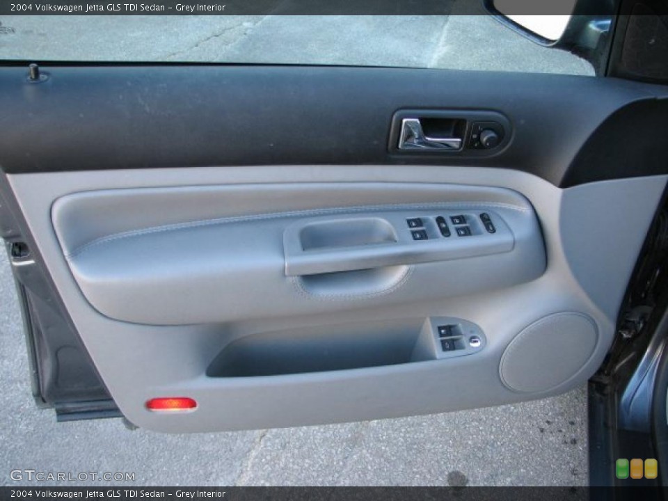 Grey Interior Door Panel for the 2004 Volkswagen Jetta GLS TDI Sedan #45754994