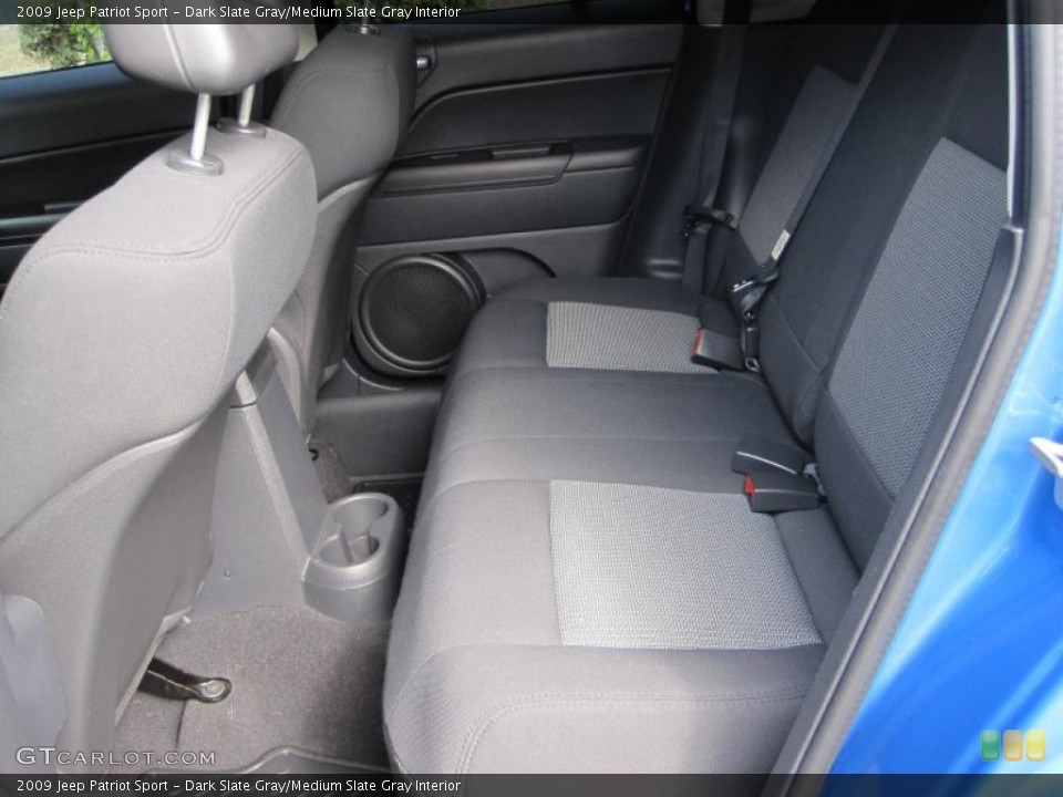 Dark Slate Gray/Medium Slate Gray Interior Photo for the 2009 Jeep Patriot Sport #45756058