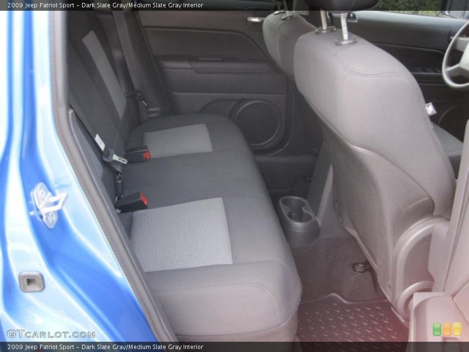Dark Slate Gray/Medium Slate Gray Interior Photo for the 2009 Jeep Patriot Sport #45756066