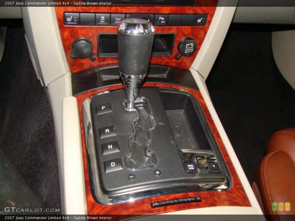 Saddle Brown Interior Transmission for the 2007 Jeep Commander Limited 4x4 #45756526