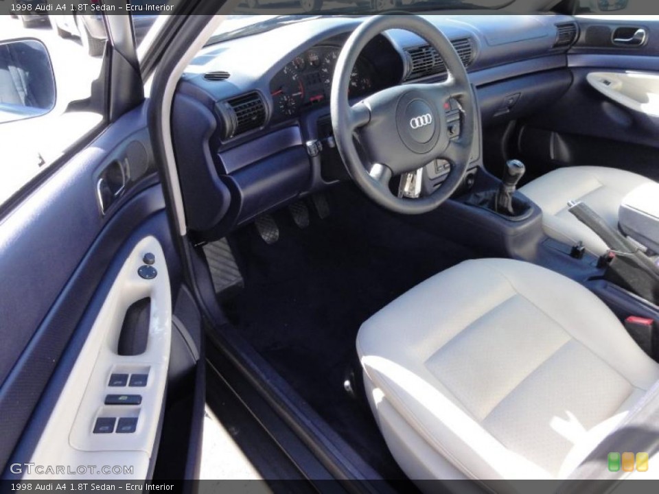 Ecru 1998 Audi A4 Interiors