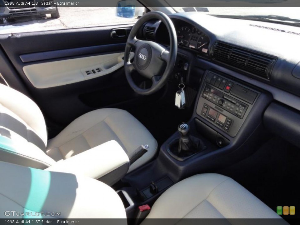 Ecru Interior Photo for the 1998 Audi A4 1.8T Sedan #45758551