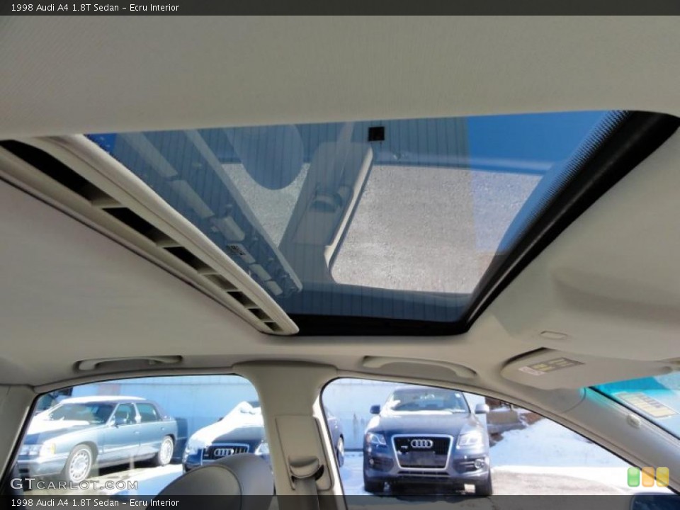 Ecru Interior Sunroof for the 1998 Audi A4 1.8T Sedan #45758567