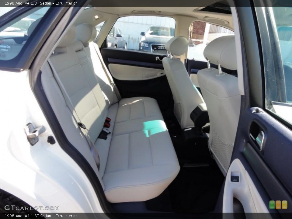 Ecru Interior Photo for the 1998 Audi A4 1.8T Sedan #45758583
