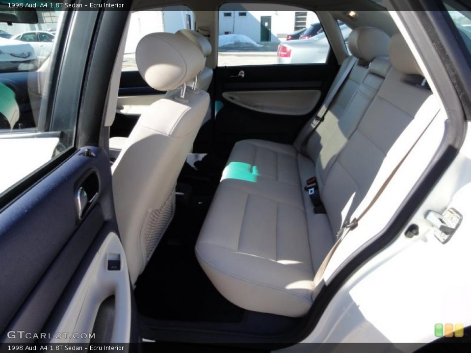 Ecru Interior Photo for the 1998 Audi A4 1.8T Sedan #45758599