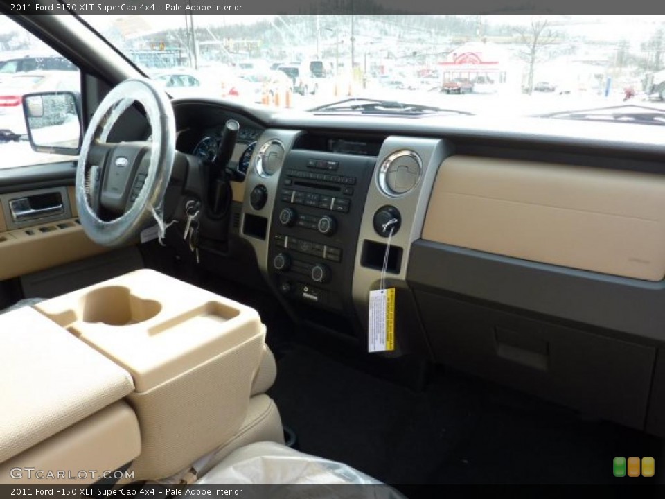 Pale Adobe Interior Dashboard for the 2011 Ford F150 XLT SuperCab 4x4 #45759275