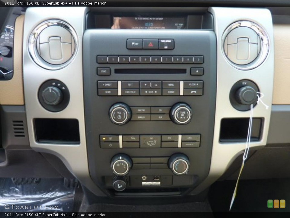 Pale Adobe Interior Controls for the 2011 Ford F150 XLT SuperCab 4x4 #45759283