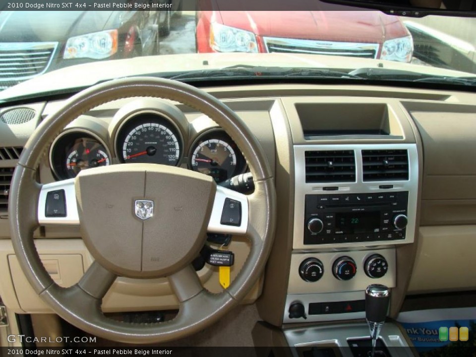 Pastel Pebble Beige Interior Dashboard for the 2010 Dodge Nitro SXT 4x4 #45761767