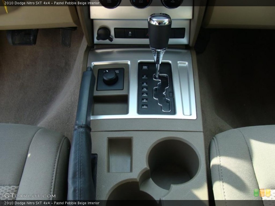 Pastel Pebble Beige Interior Transmission for the 2010 Dodge Nitro SXT 4x4 #45761783