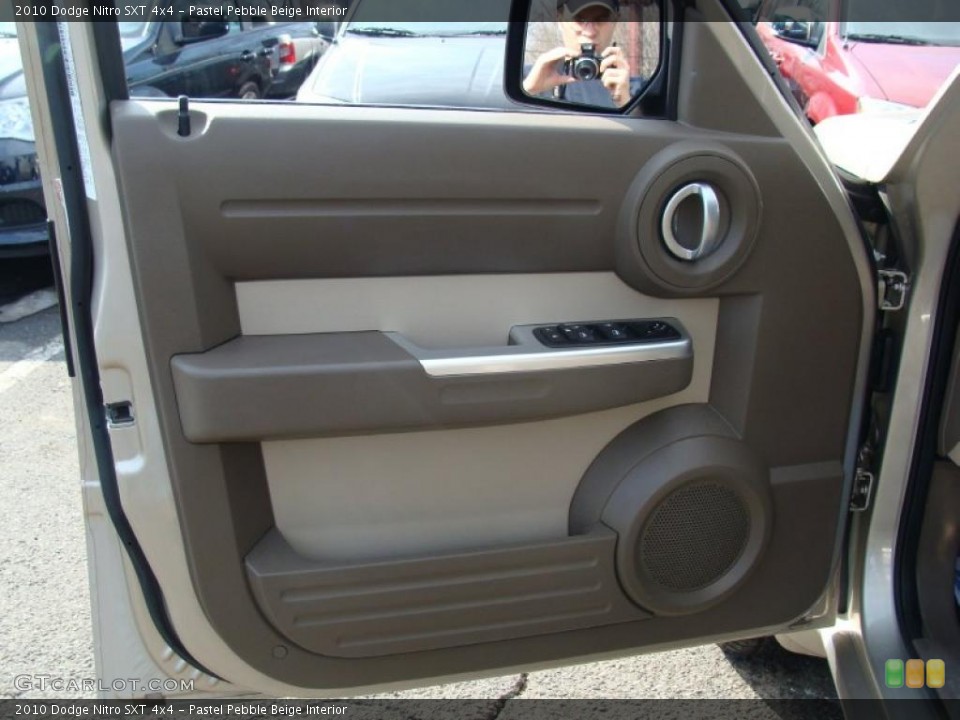 Pastel Pebble Beige Interior Door Panel for the 2010 Dodge Nitro SXT 4x4 #45761791