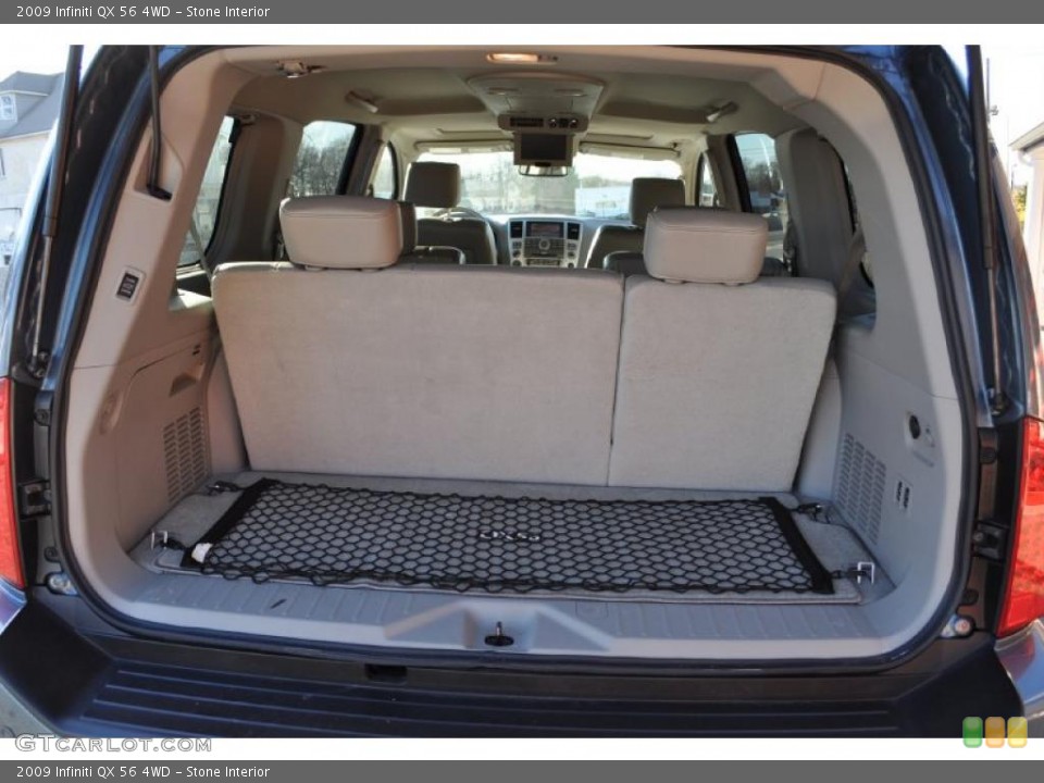 Stone Interior Trunk for the 2009 Infiniti QX 56 4WD #45772332