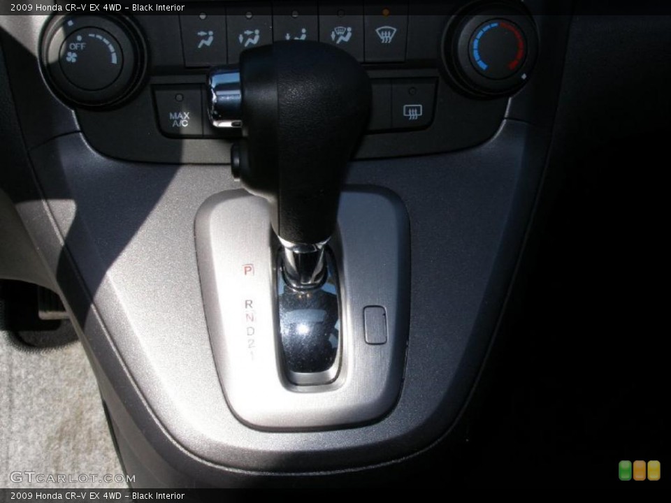 Black Interior Transmission for the 2009 Honda CR-V EX 4WD #45776044