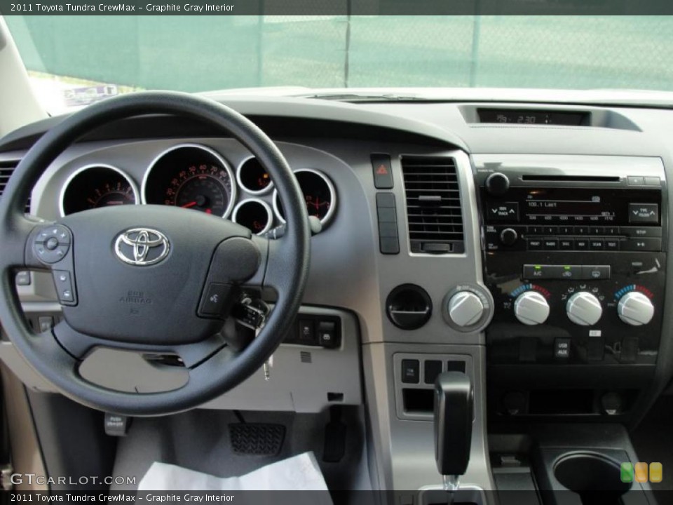 Graphite Gray Interior Dashboard for the 2011 Toyota Tundra CrewMax #45776792