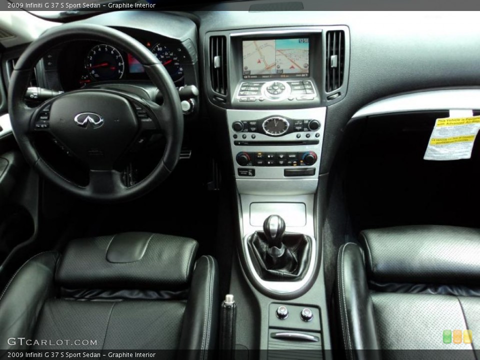 Graphite Interior Transmission for the 2009 Infiniti G 37 S Sport Sedan #45780889