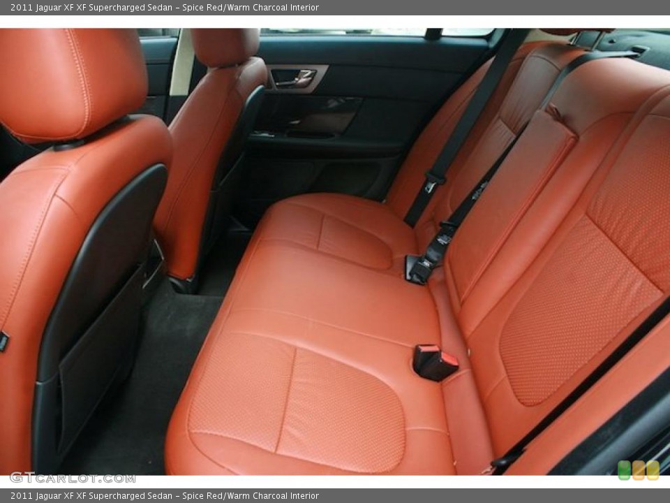 Spice Red/Warm Charcoal Interior Photo for the 2011 Jaguar XF XF Supercharged Sedan #45780897