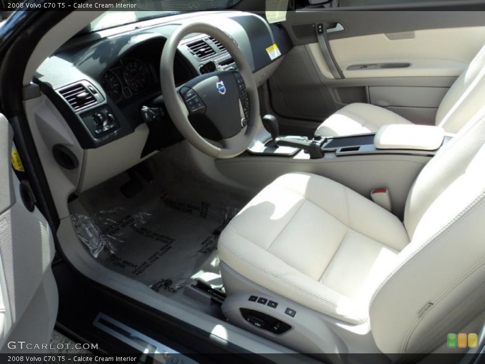Calcite Cream Interior Photo for the 2008 Volvo C70 T5 #45781233