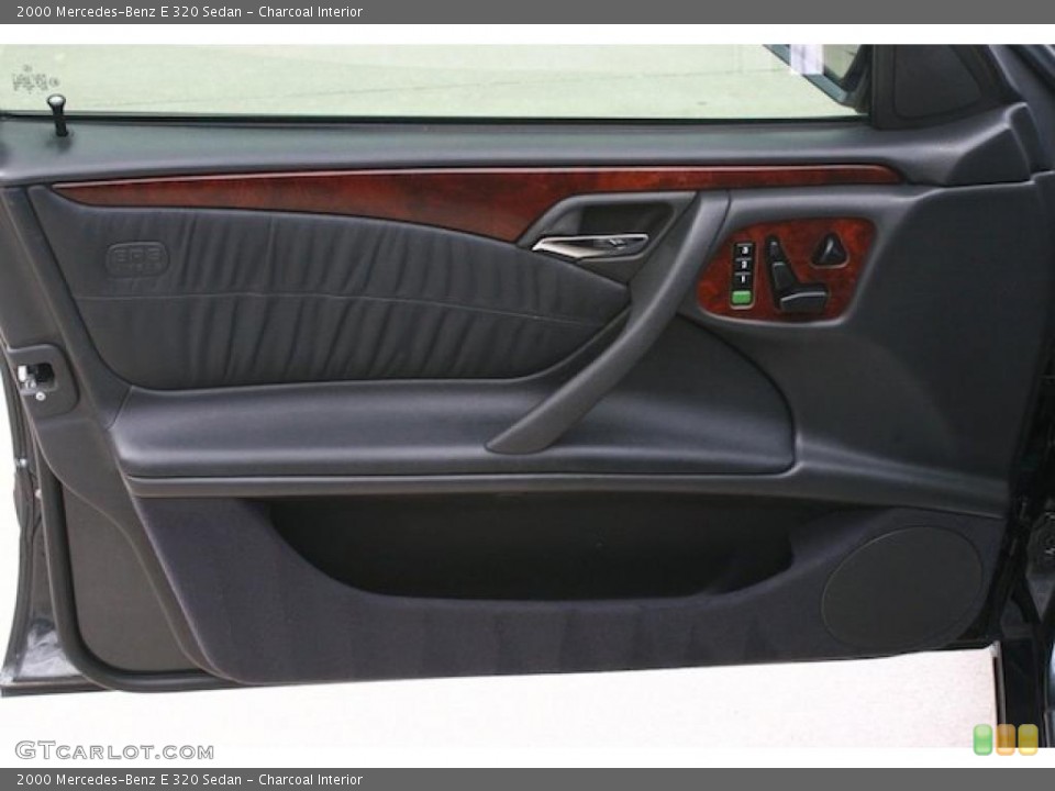 Charcoal Interior Door Panel for the 2000 Mercedes-Benz E 320 Sedan #45783042