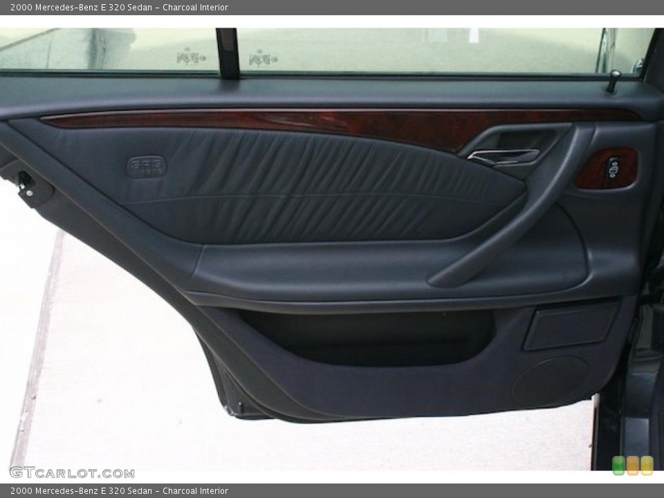 Charcoal Interior Door Panel for the 2000 Mercedes-Benz E 320 Sedan #45783050