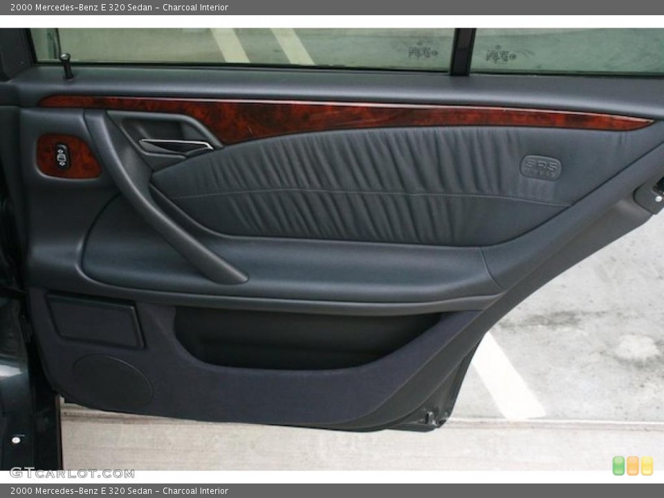 Charcoal Interior Door Panel for the 2000 Mercedes-Benz E 320 Sedan #45783062