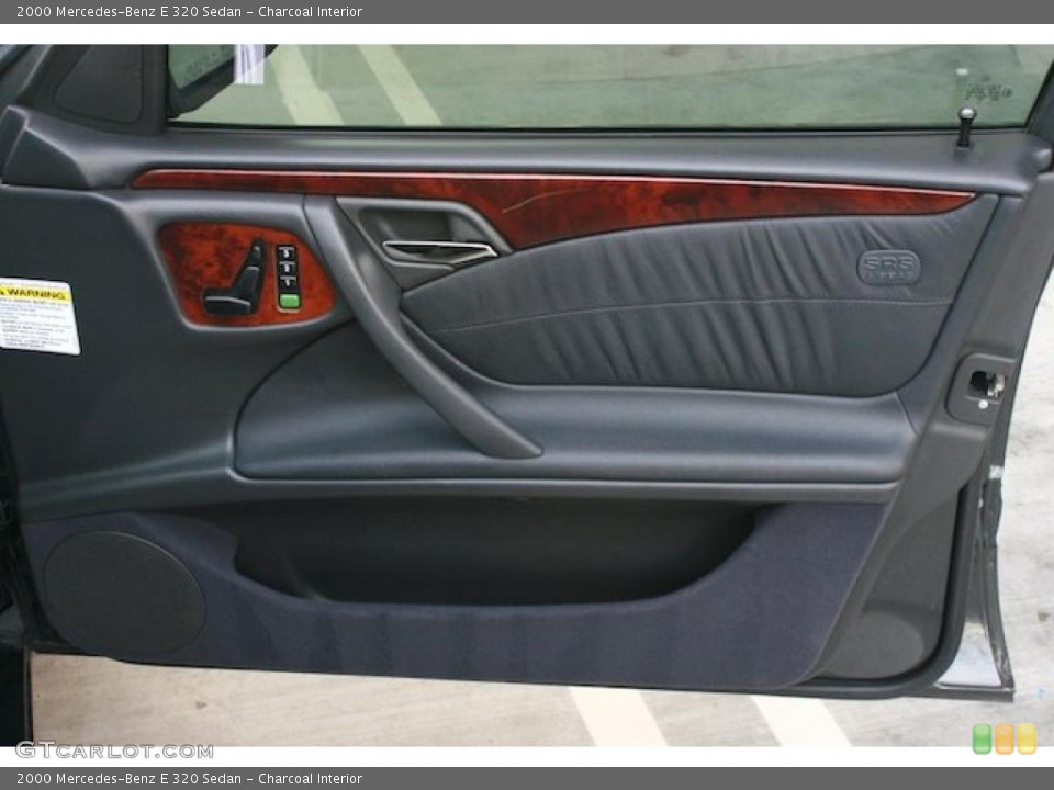 Charcoal Interior Door Panel for the 2000 Mercedes-Benz E 320 Sedan #45783100