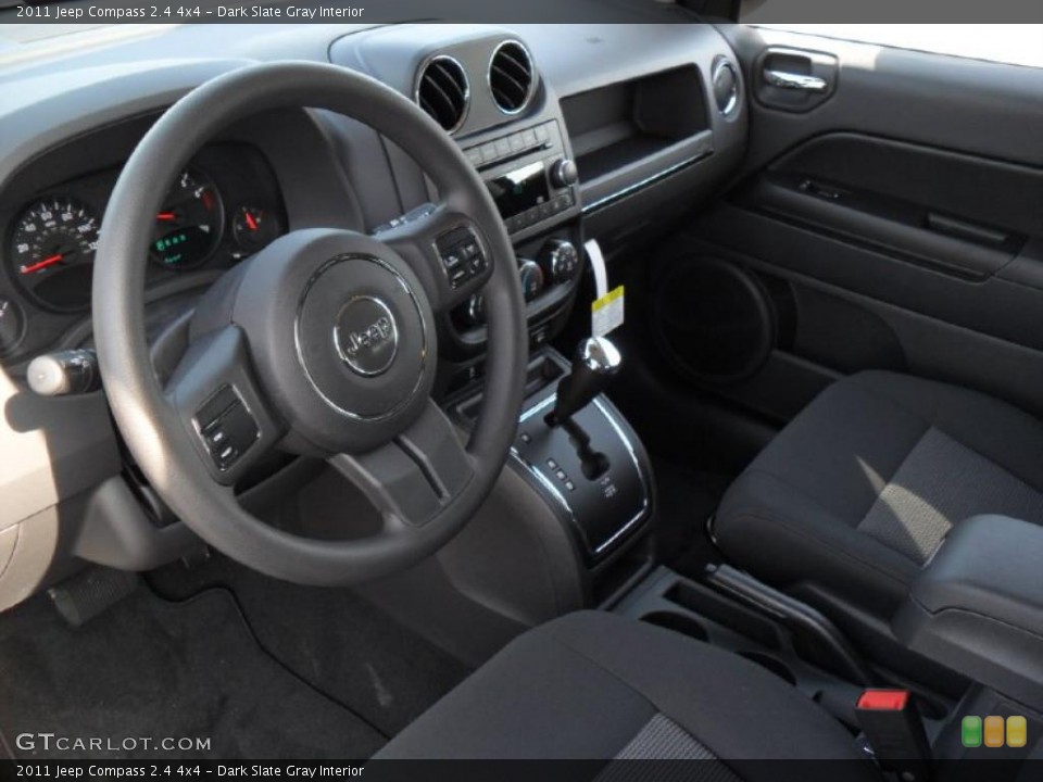 Dark Slate Gray 2011 Jeep Compass Interiors